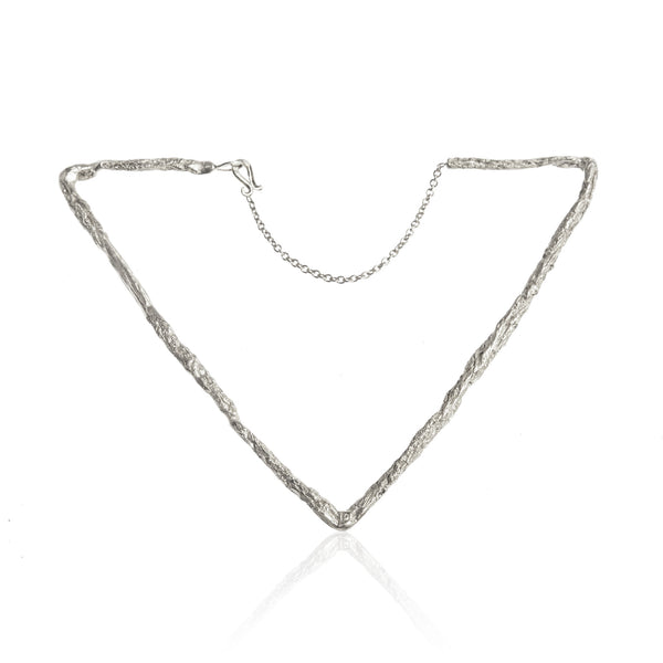 DELTA Triangular Bracelet - Silver