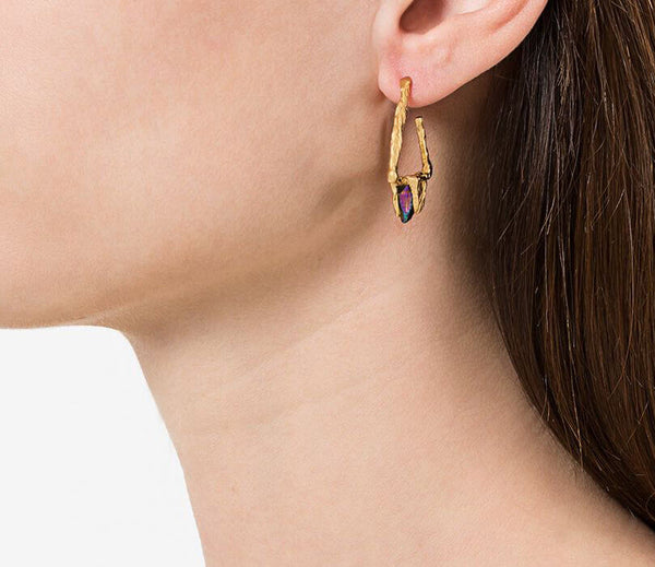DELTA Earrings - Gold