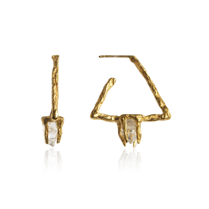 DELTA Earrings - Gold
