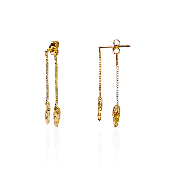 ILLUSION Tinkling Earrings - GOLD