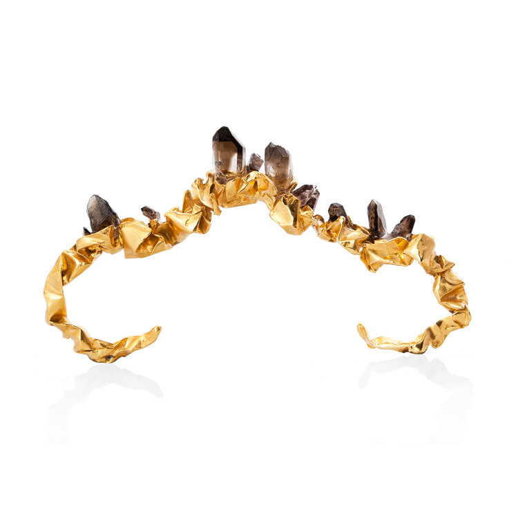 C R U S H KNUKLE DUSTER RING - GOLD